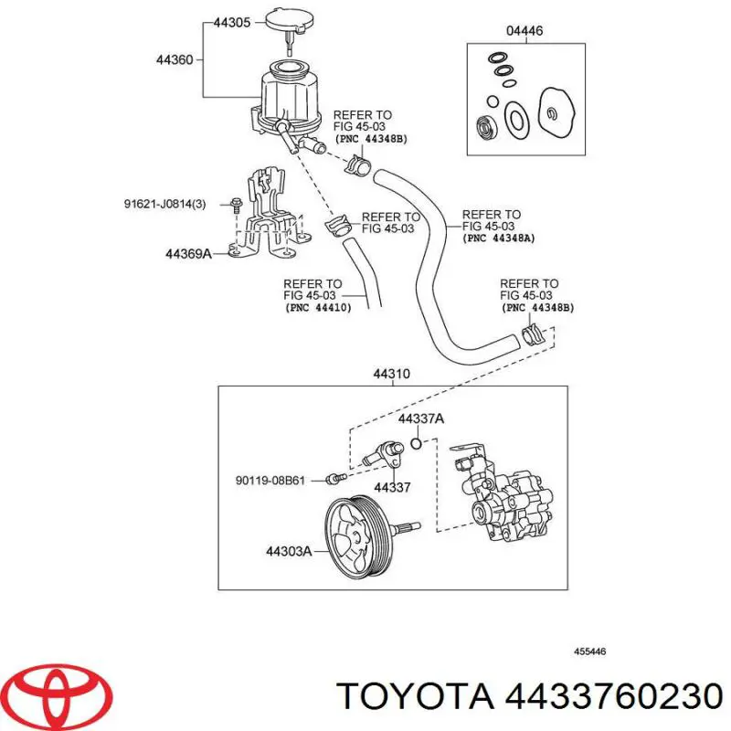 4433760230 Toyota 