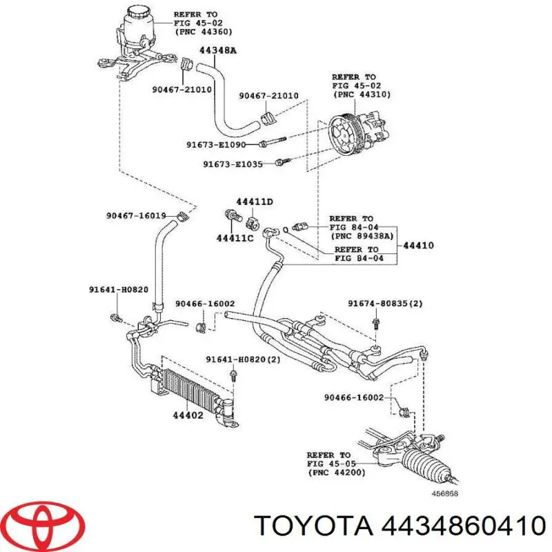  4434860410 Toyota