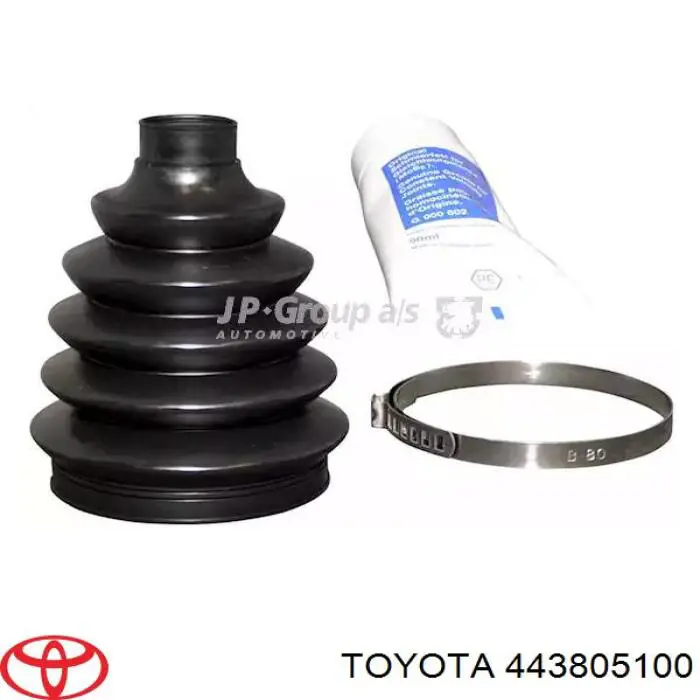 Купити 443805100 Toyota Пильники ШРКШів передній піввісі, комплект
