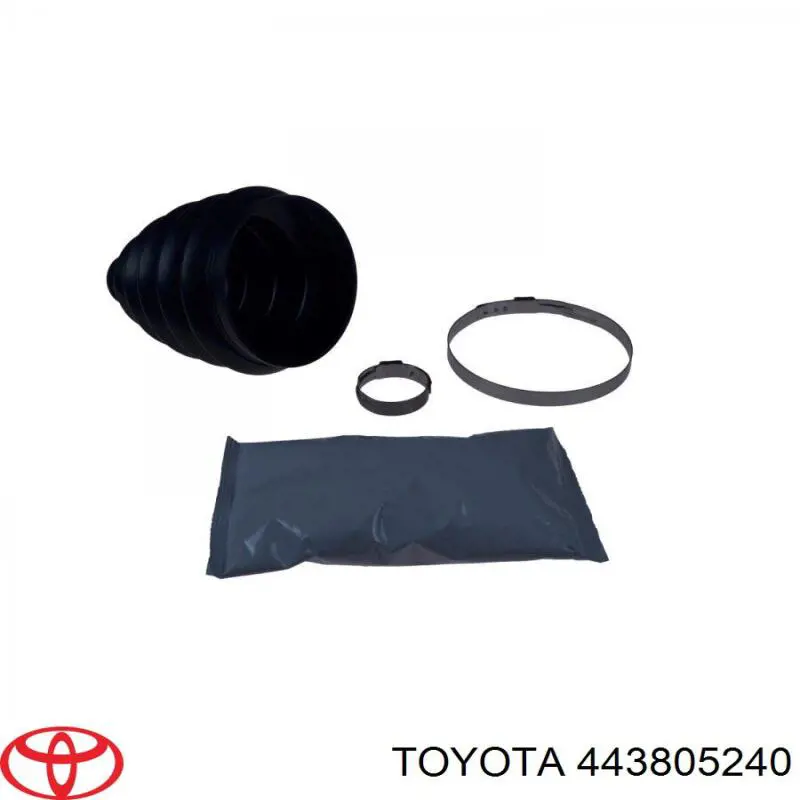 Пильник шарніра кутових швидкостей зовнішній передній Toyota 443805240 ціна, від 14.46 USD