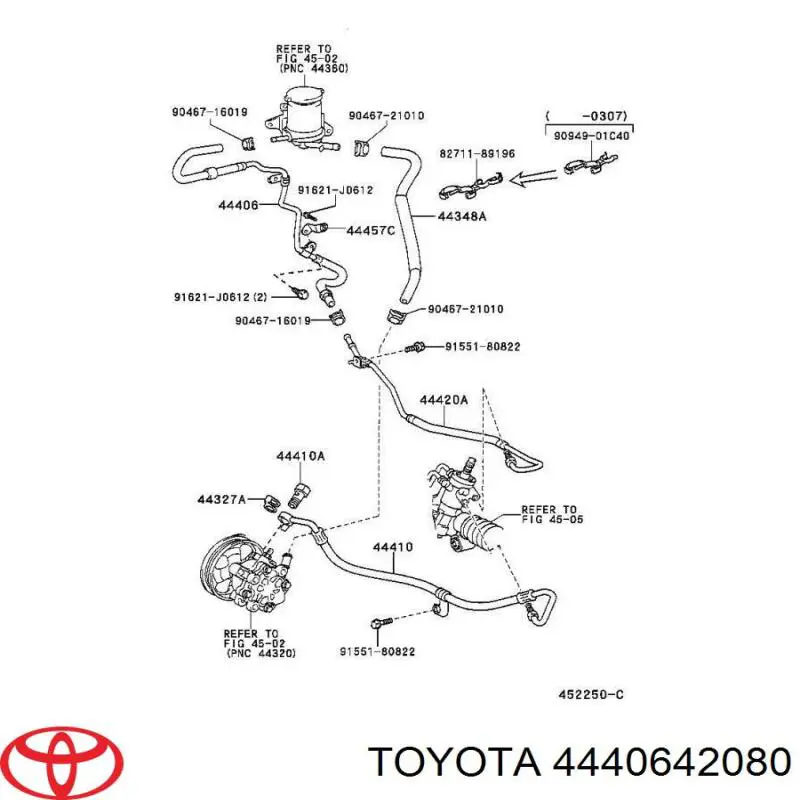  Toyota 4440642080 ціна, від 50.67 USD