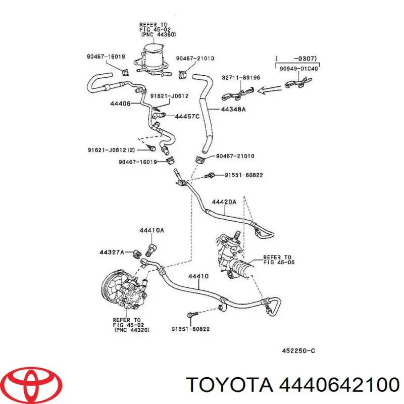  Toyota 4440642100 ціна, від 44.34 USD
