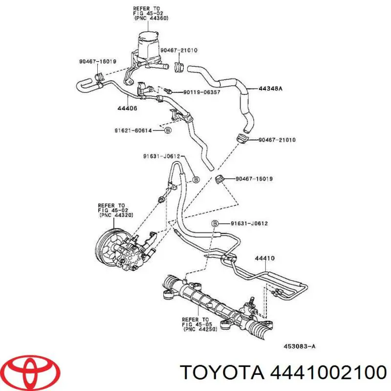  Toyota 4441002100 ціна, від 31.67 USD