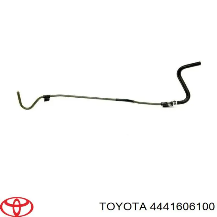 Купити 4441606100 Toyota Шланг ГПК, низького тиску, від рейки/механізму до бачка