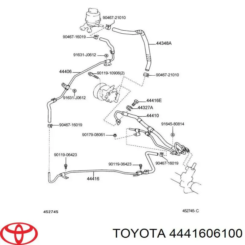  4441606100 Toyota