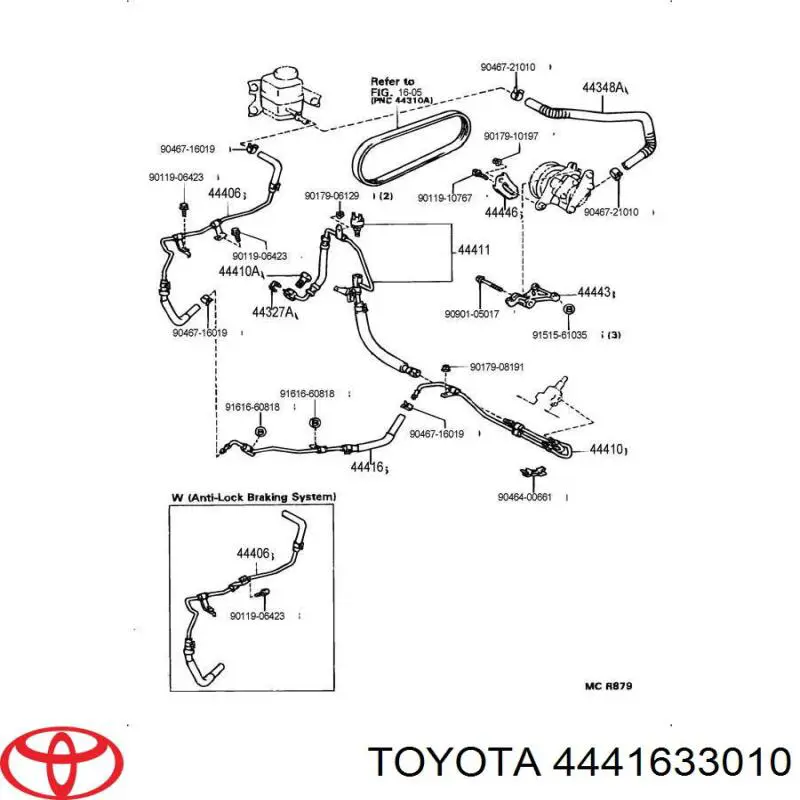  Toyota 4441633010 ціна, від 25.34 USD