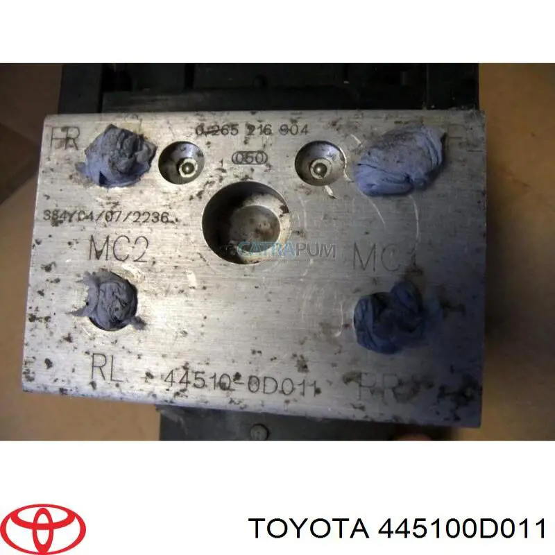 8954109021 Toyota блок керування абс (abs)
