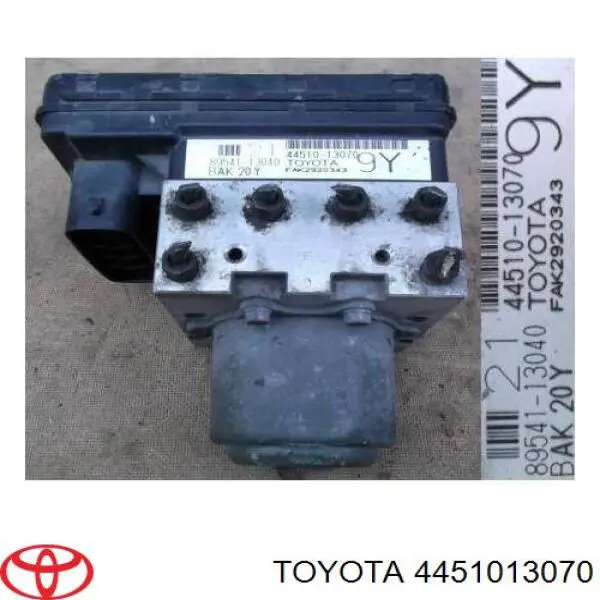 Блок АБС гідравлічний Toyota 4451013070 ціна, від 28.54 USD