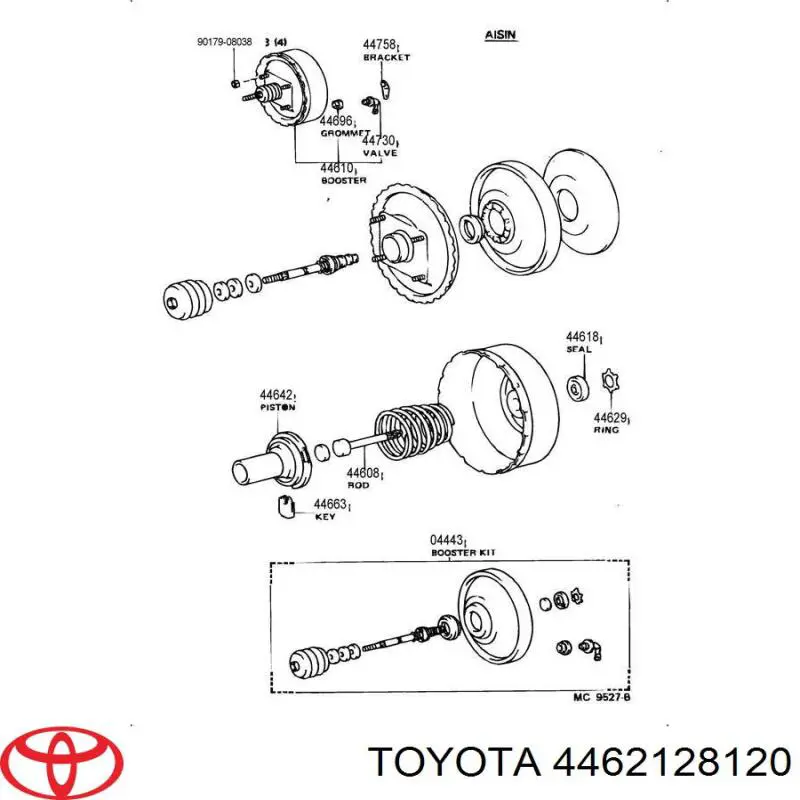  Toyota 4462128120 ціна, від 2.98 USD