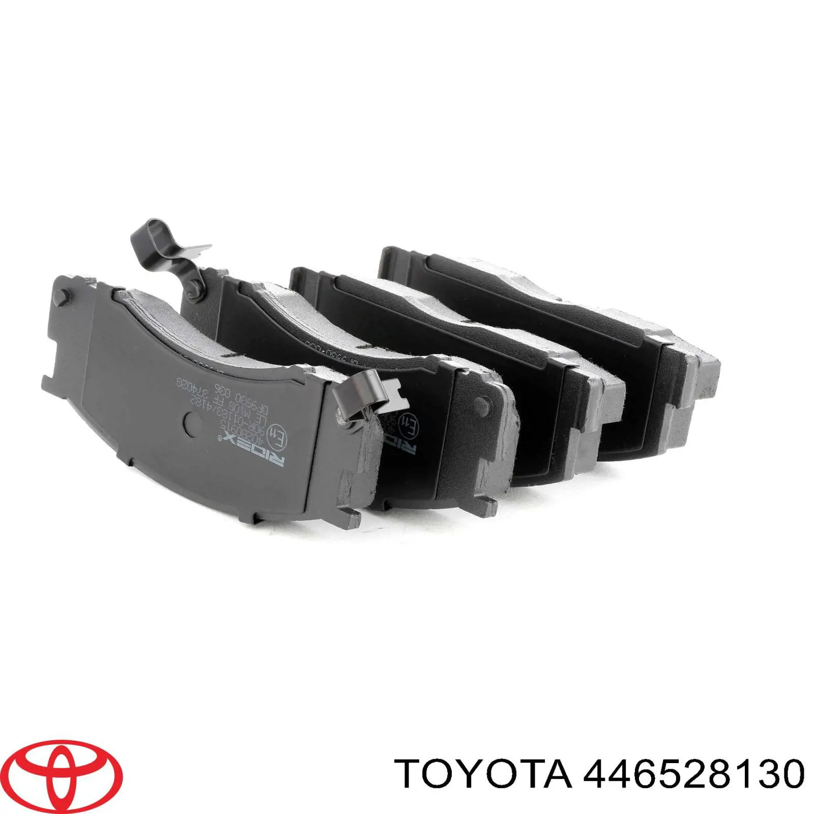 Колодки гальмівні передні, дискові 446528130 Toyota