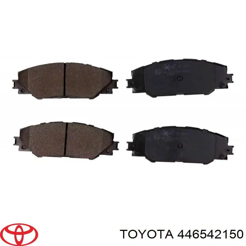 Гальмівні колодки Toyota 446542150 ціна, від 20.97 USD