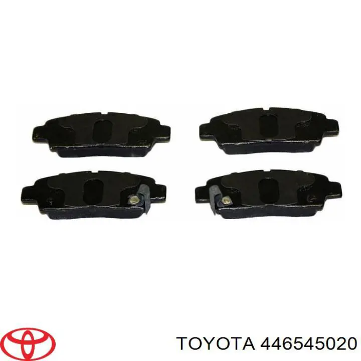 Колодки гальмівні передні, дискові 446545020 Toyota