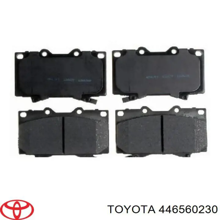 Купити 446560230 Toyota Колодки гальмівні передні, дискові
