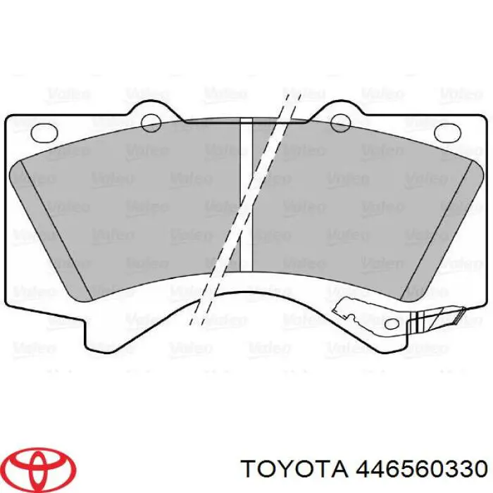 Гальмівні колодки Toyota 446560330 ціна, від 48.36 USD