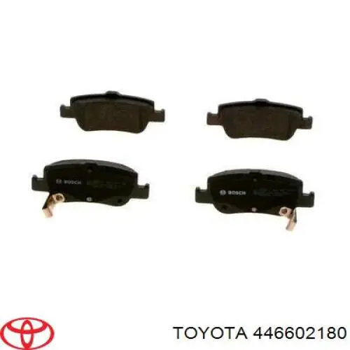Купити 446602180 Toyota Задні колодки