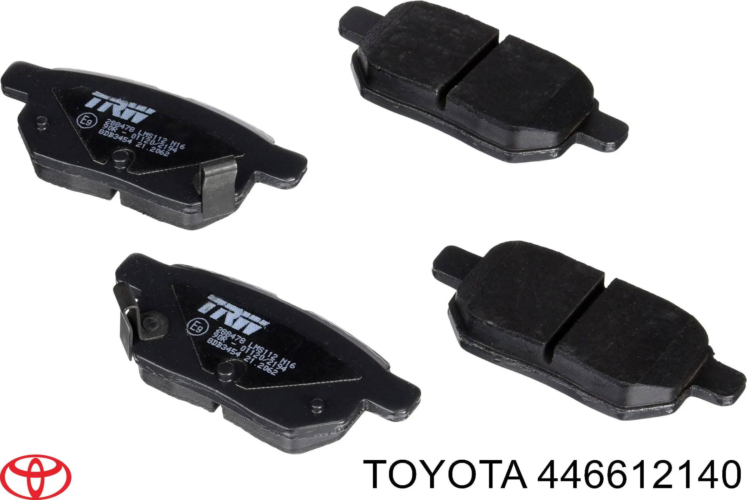 Купити 446612140 Toyota Задні колодки