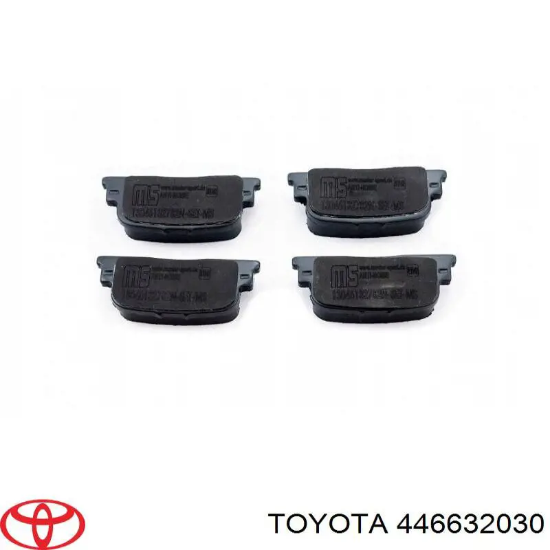 Купити 446632030 Toyota Задні колодки