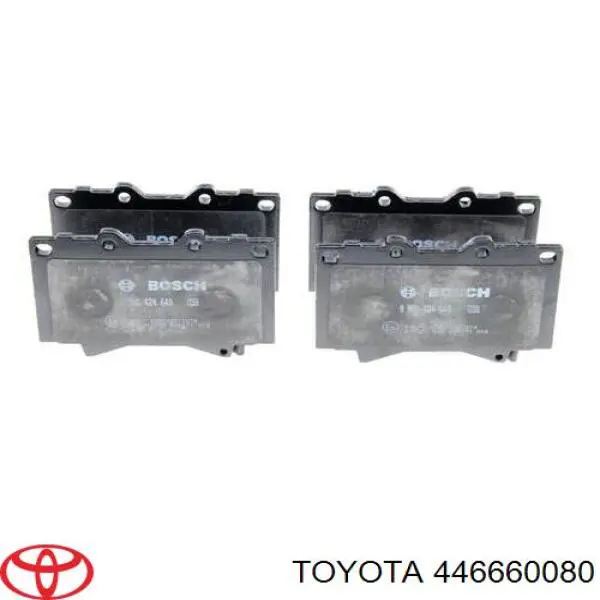 Купити 446660080 Toyota Задні колодки