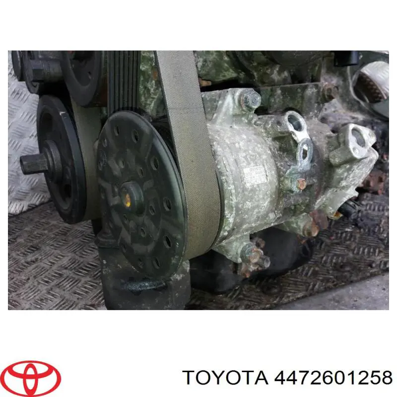 Компресор кондиціонера 4472601258 Toyota