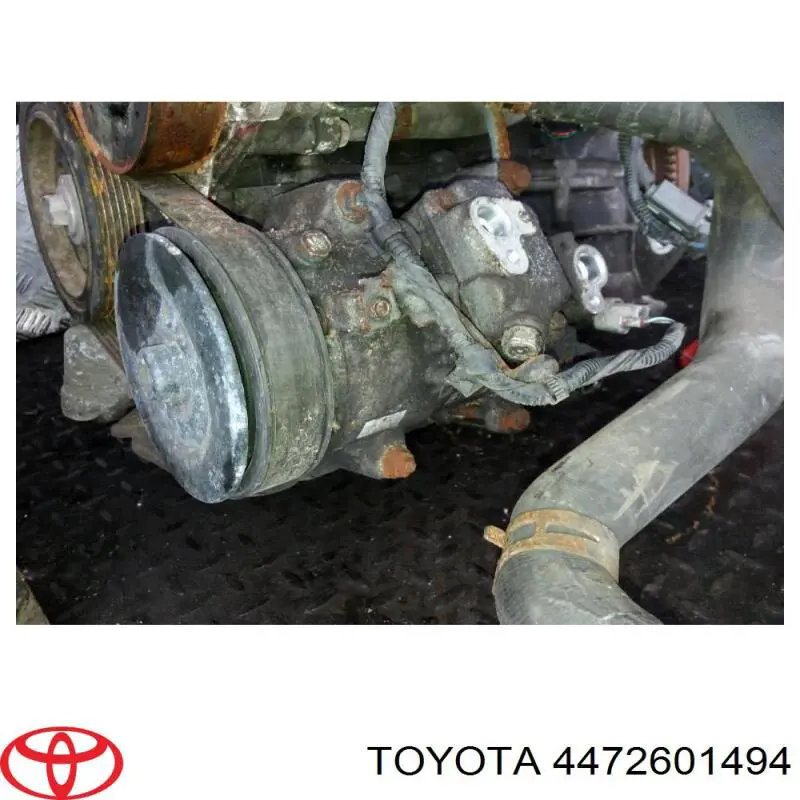 Компресор кондиціонера 4472601494 Toyota