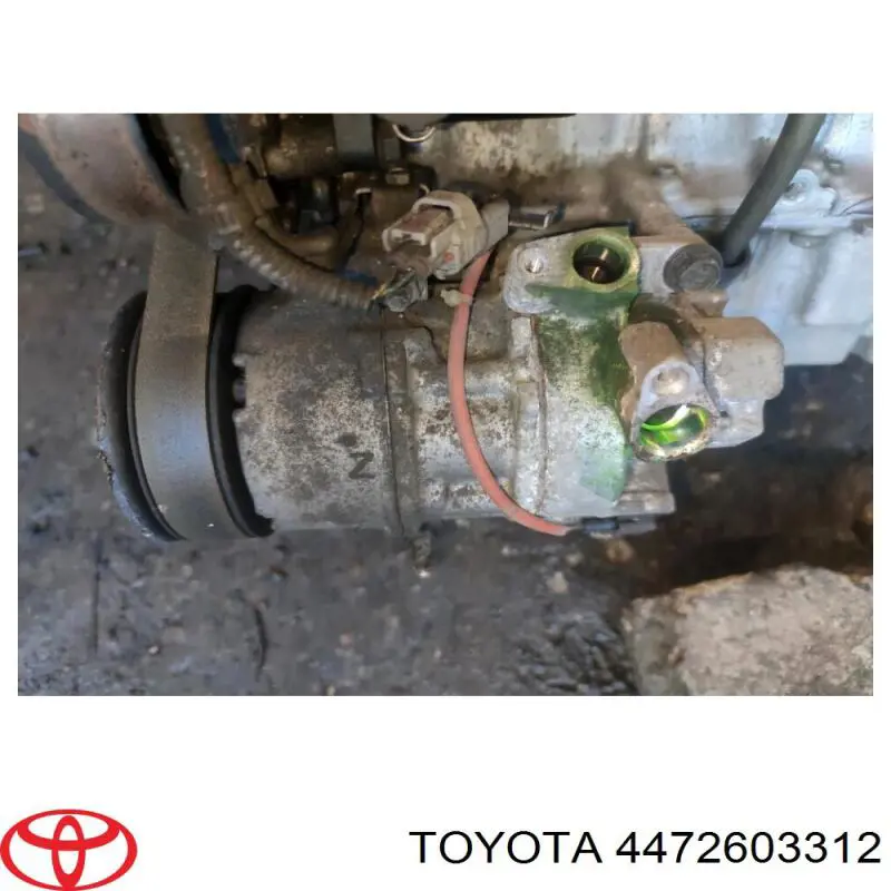 Компресор системи кондиціювання Toyota 4472602333 ціна, від 285.69 USD
