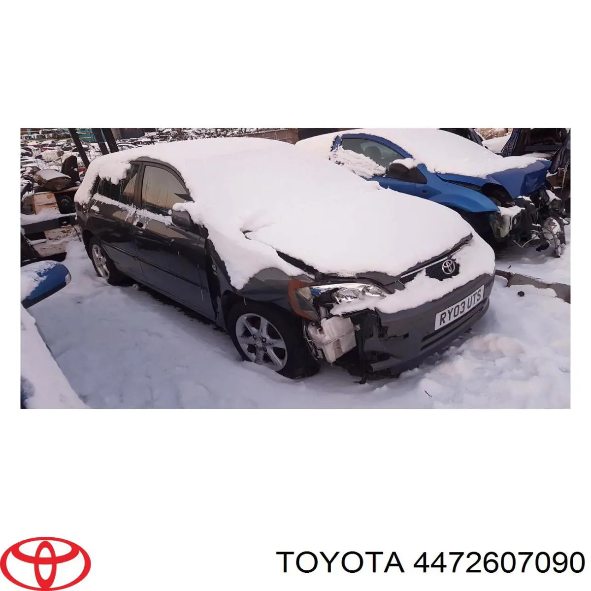 Компресор кондиціонера 4472607090 Toyota