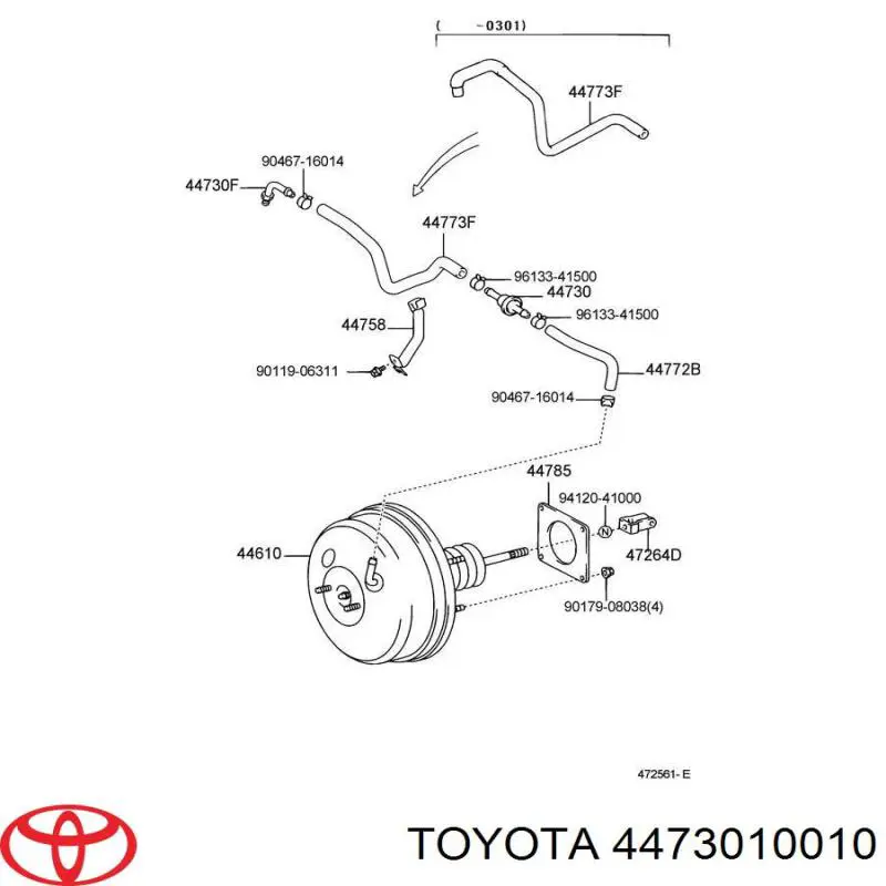 4473010010 Toyota 