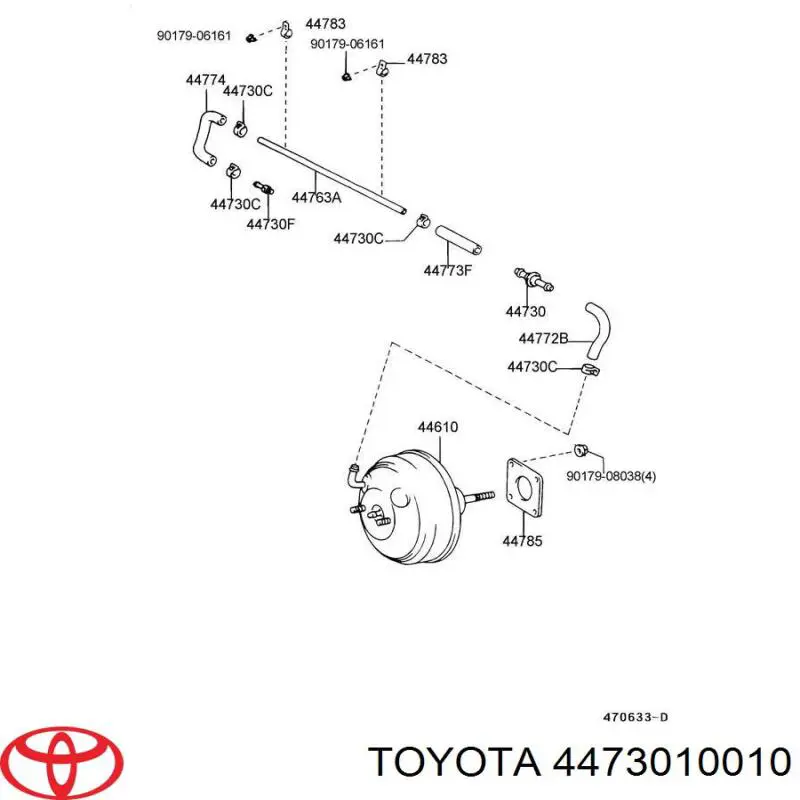 Купити 4473010010 Toyota 