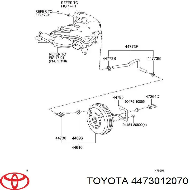  4473012070 Toyota