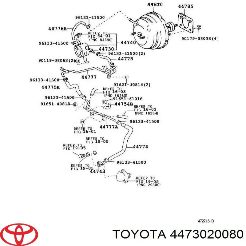 4473020080 Toyota 