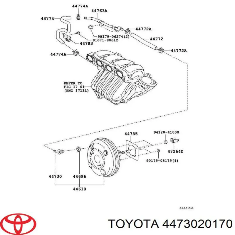 4473020170 Toyota 