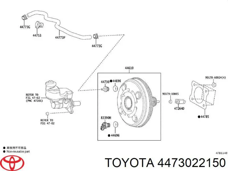  Toyota 4473022150 ціна, від  USD