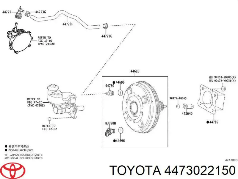 4473022150 Toyota 