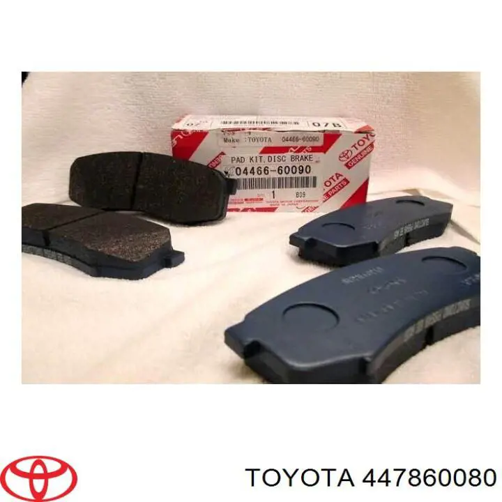 Ремкомплект переднього супорту 447860080 Toyota