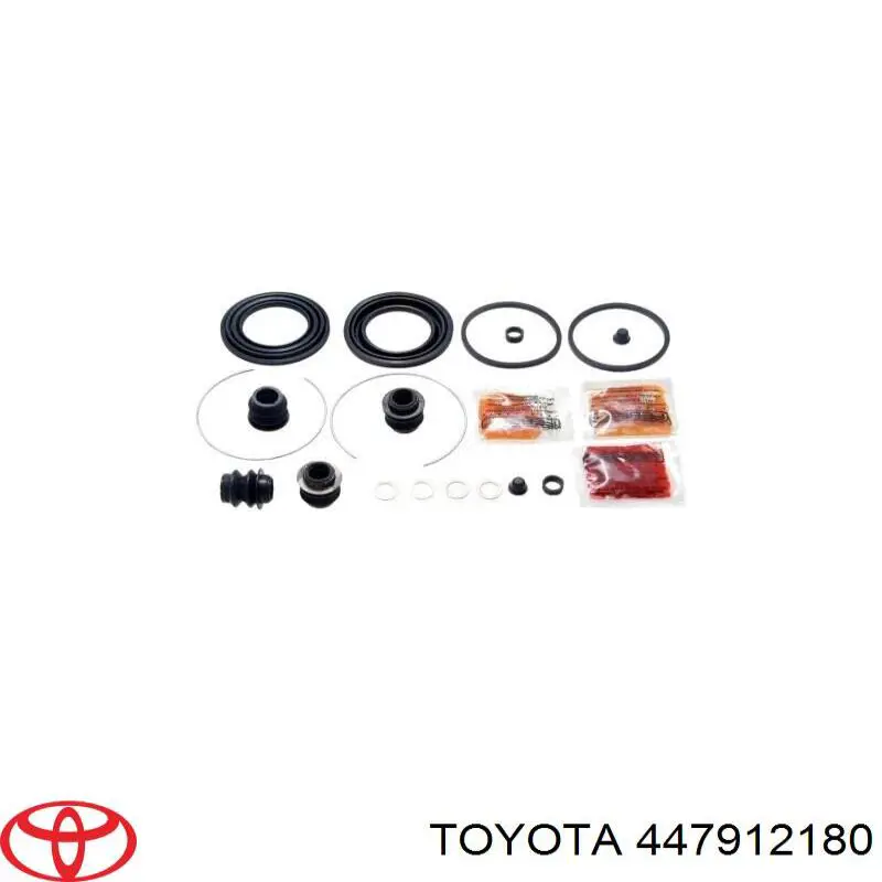 447912180 Toyota ремкомплект супорту гальмівного переднього