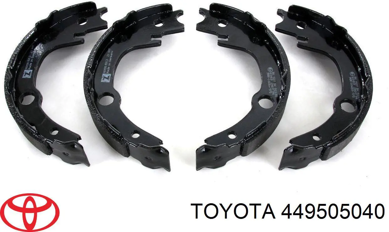 Колодки ручника / стоянкового гальма Toyota 449505040 ціна, від 17.81 USD