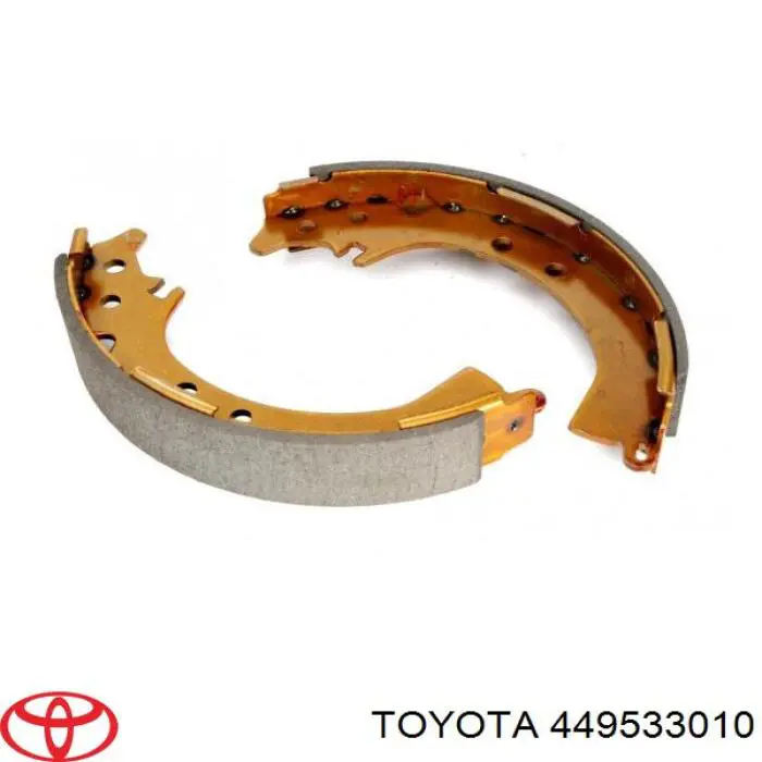 Купити 449533010 Toyota Колодки гальмові задні, барабанні