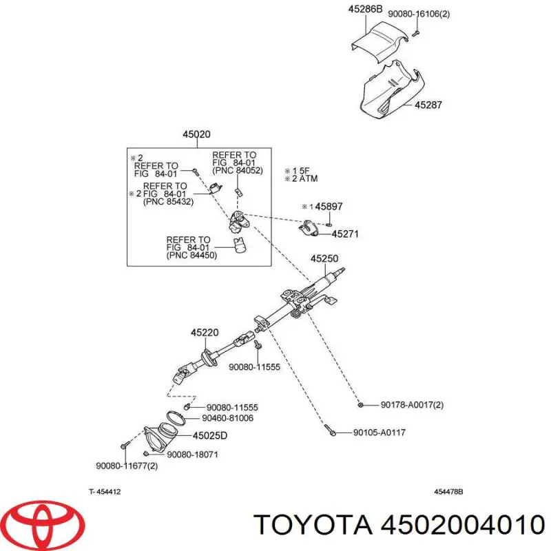 4502004010 Toyota 