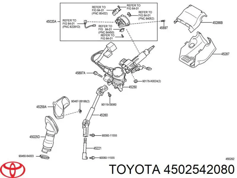  4502542080 Toyota