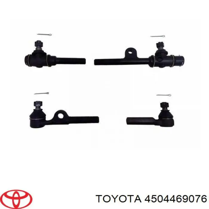 Накінечник поперечної рульової тяги Japan Parts TI253R ціна, від 31.30 USD