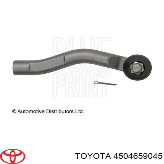 Накінечник рульової тяги, зовнішній Toyota 4504659065