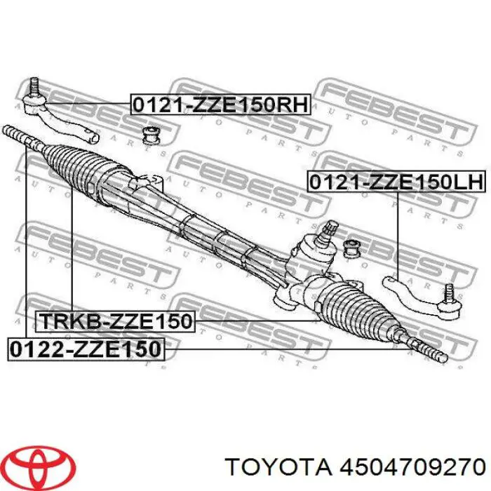 Купити 4504709270 Toyota Рульовий наконечник