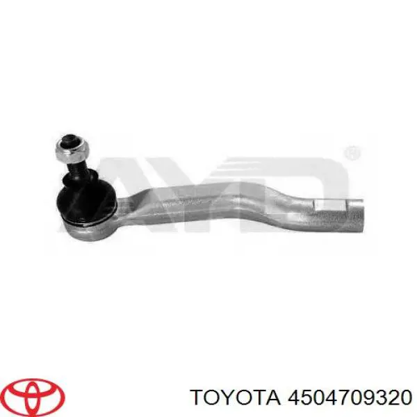 4504709320 Toyota Зовнішній наконечник рульової тяги