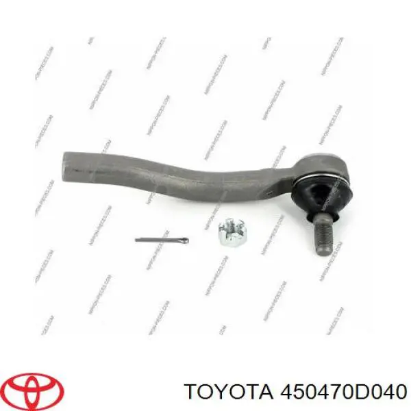 450470D040 Toyota Зовнішній наконечник рульової тяги