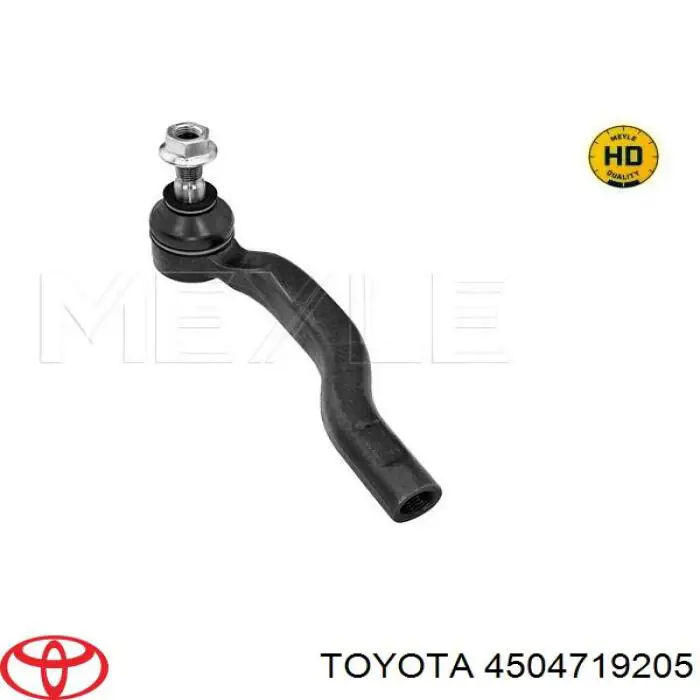 Накінечник рульової тяги, зовнішній 4504719205 Toyota