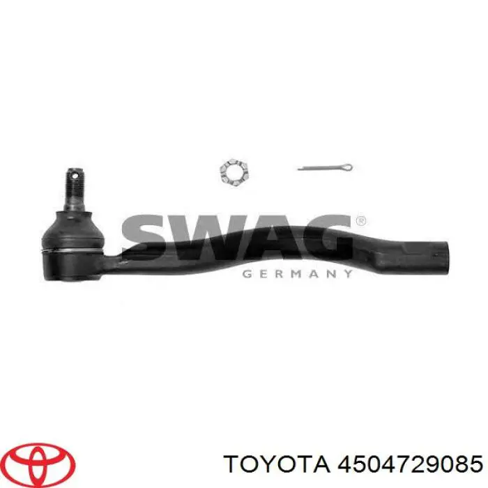 Наконечник рульовий Toyota 4504729085 ціна, від 22.52 USD
