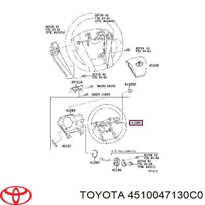  4510047130C0 Toyota