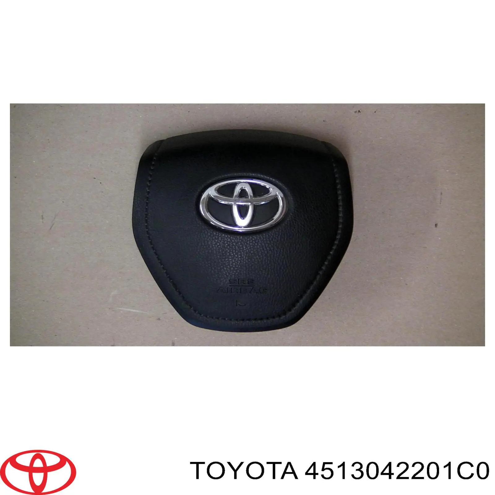 4513042201C0 Toyota Подушка безпеки, водійська, AIRBAG