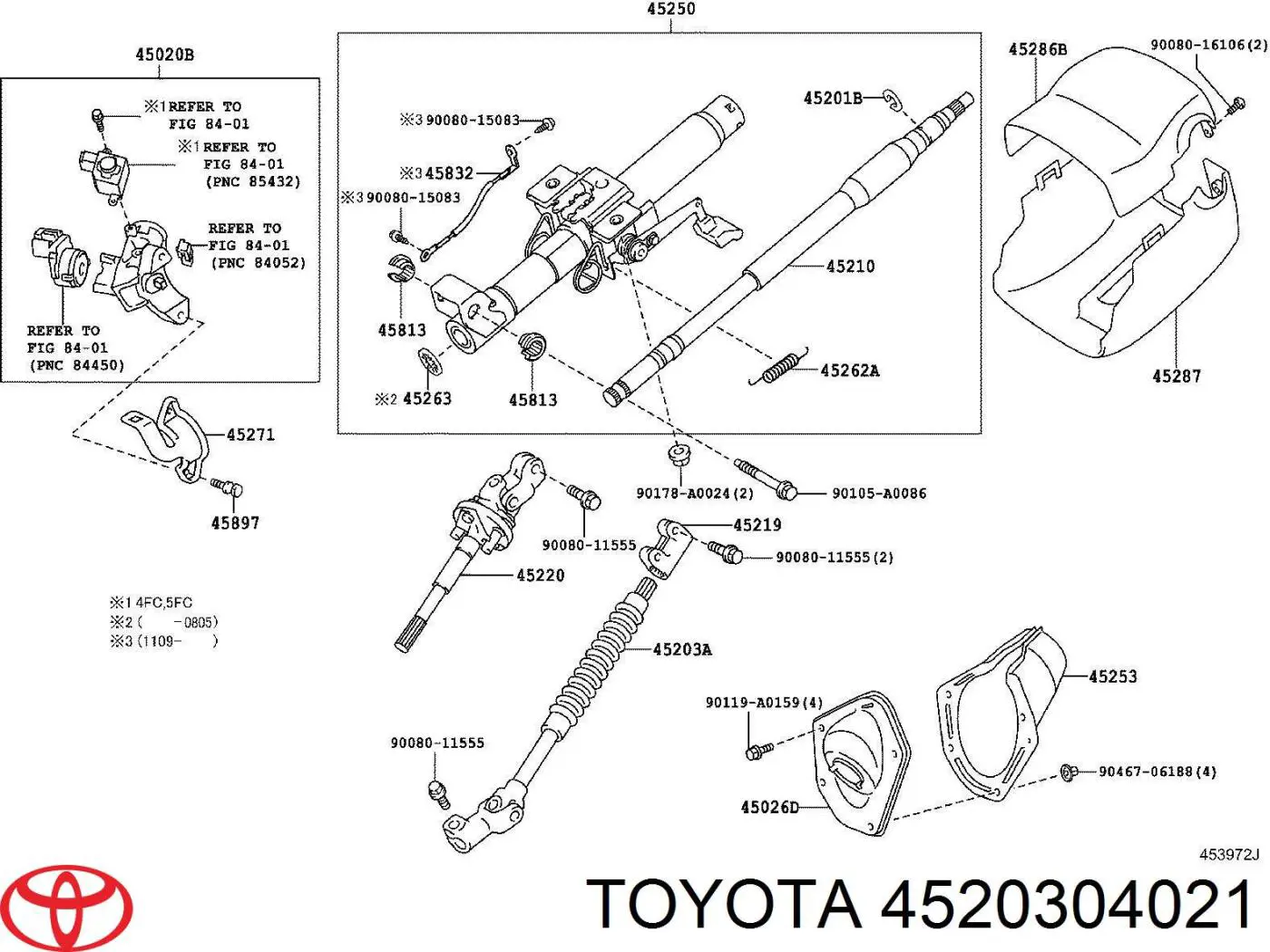 Купити 4520304021 Toyota 