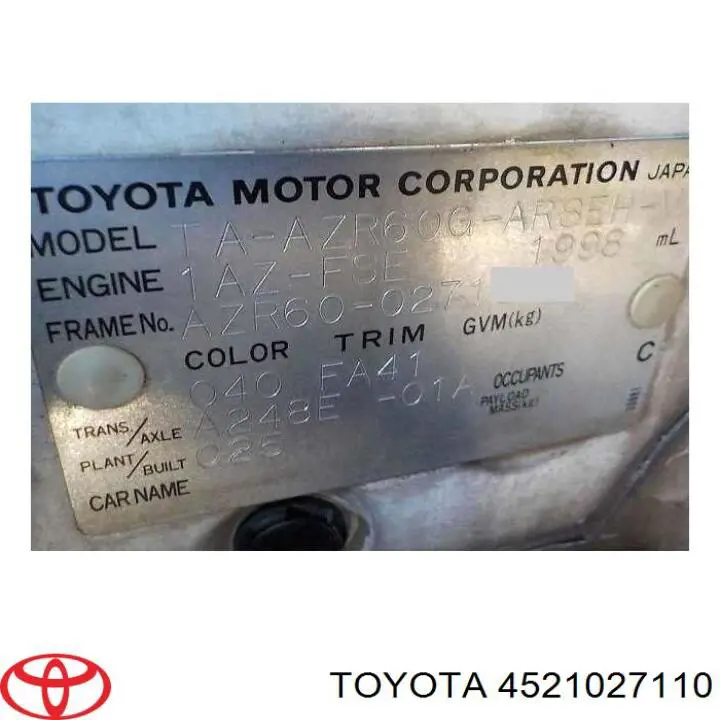  4521027110 Toyota